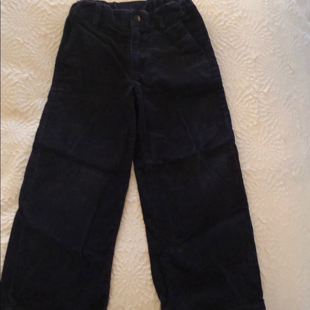 Boys navy blue corduroys